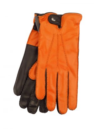 3C Bicolore Foderato Cashmere Arancione