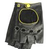 Micheal Fingerless Nero - Giallo