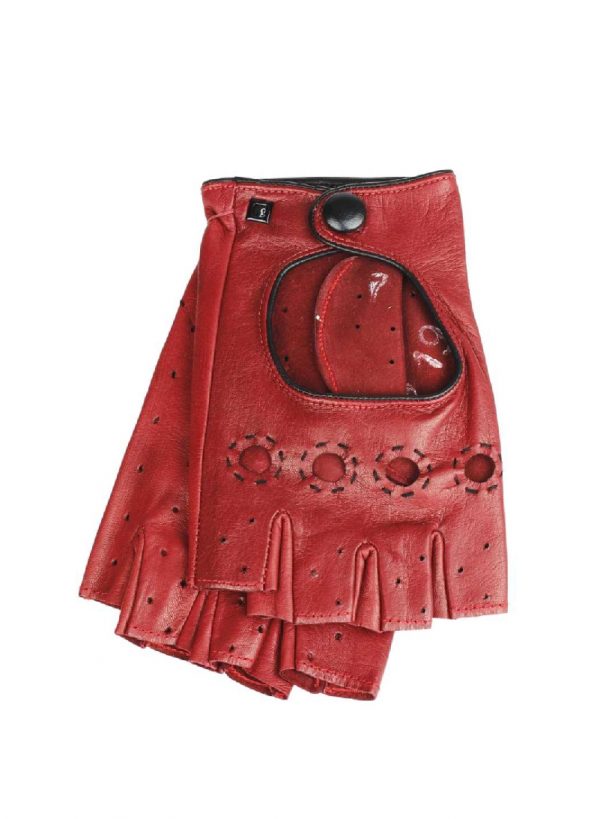 Micheal Fingerless Rosso Gucci