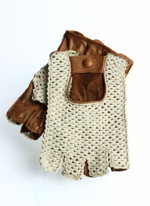 Mezze dita Crochet da Uomo