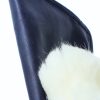 3PL Lapin Blu Marino con Pelliccia Bianca - immagine 4